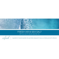 Fresh Air & Sea Salt - Refresh 3-Docht-Kerze 411g