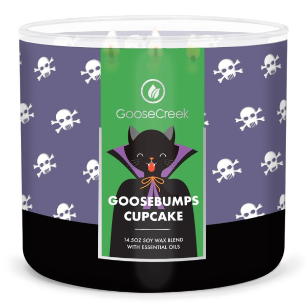 Goosebumps Cupcake - Halloween Collection 3-Wick-Candle 411g