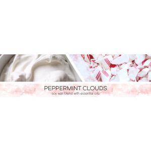 Peppermint Clouds 3-Docht-Kerze 411g