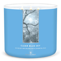 Clear Blue Sky 3-Docht-Kerze 411g