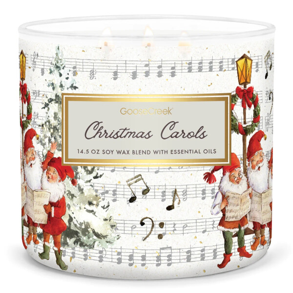 Christmas Carols 3-Docht-Kerze 411g