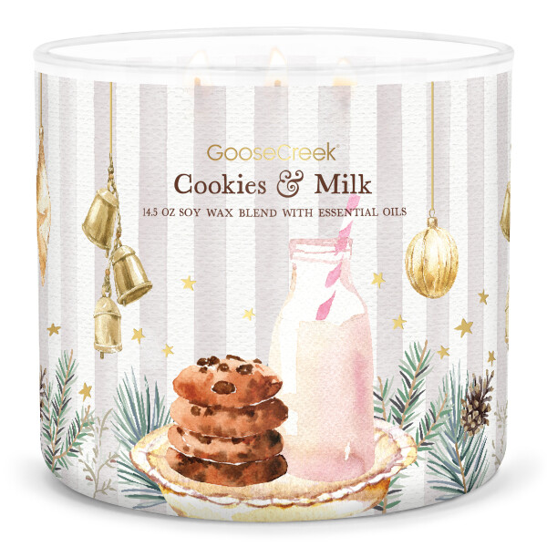 Cookies & Milk 3-Wick-Candle 411g