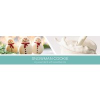 Snowman Cookie 3-Wick-Candle 411g