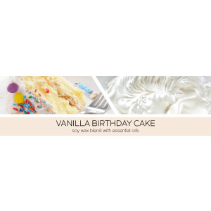 Vanilla Birthday Cake 3-Docht-Kerze 411g