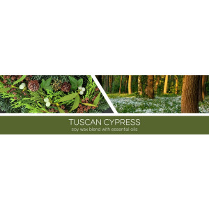 Tuscan Cypress 3-Docht-Kerze 411g