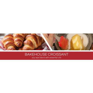 Bakehouse Croissant 3-Docht-Kerze 411g