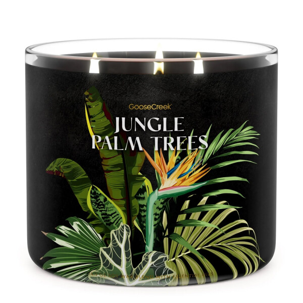 Jungle Palm Trees 3-Wick-Candle 411g