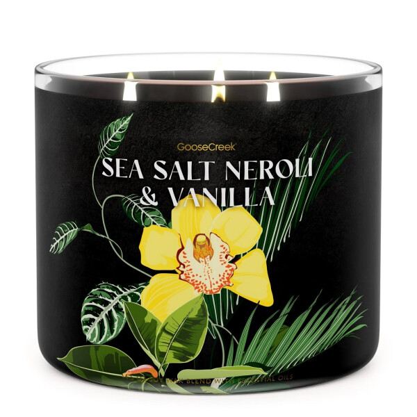 Sea Salt Neroli & Vanilla 3-Wick-Candle 411g