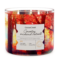 Country Orchard Stroll 3-Wick-Candle 411g