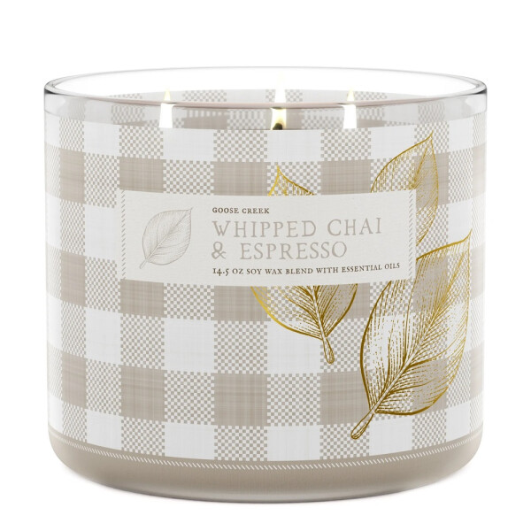 Whipped Chai & Espresso 3-Wick-Candle 411g