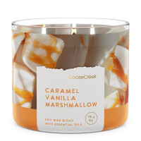 Caramel Vanilla Marshmallow 3-Wick-Candle 411g