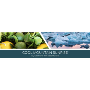 Cool Mountain Sunrise 3-Wick-Candle 411g