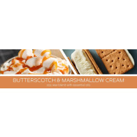 Butterscotch & Marshmallow Cream 3-Wick-Candle 411g