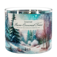 Snow Covered Trees 3-Docht-Kerze 411g