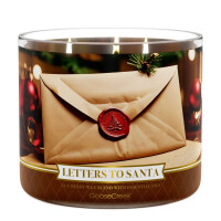 Letters to Santa 3-Docht-Kerze 411g