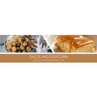 Dazzling Popcorn 3-Docht-Kerze 411g