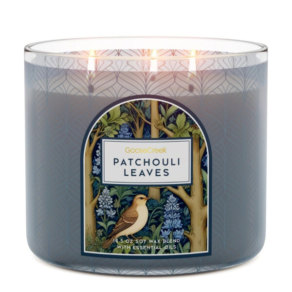 Patchouli Leaves 3-Wick-Candle 411g