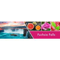 Fuchsia Falls 3-Docht-Kerze 411g